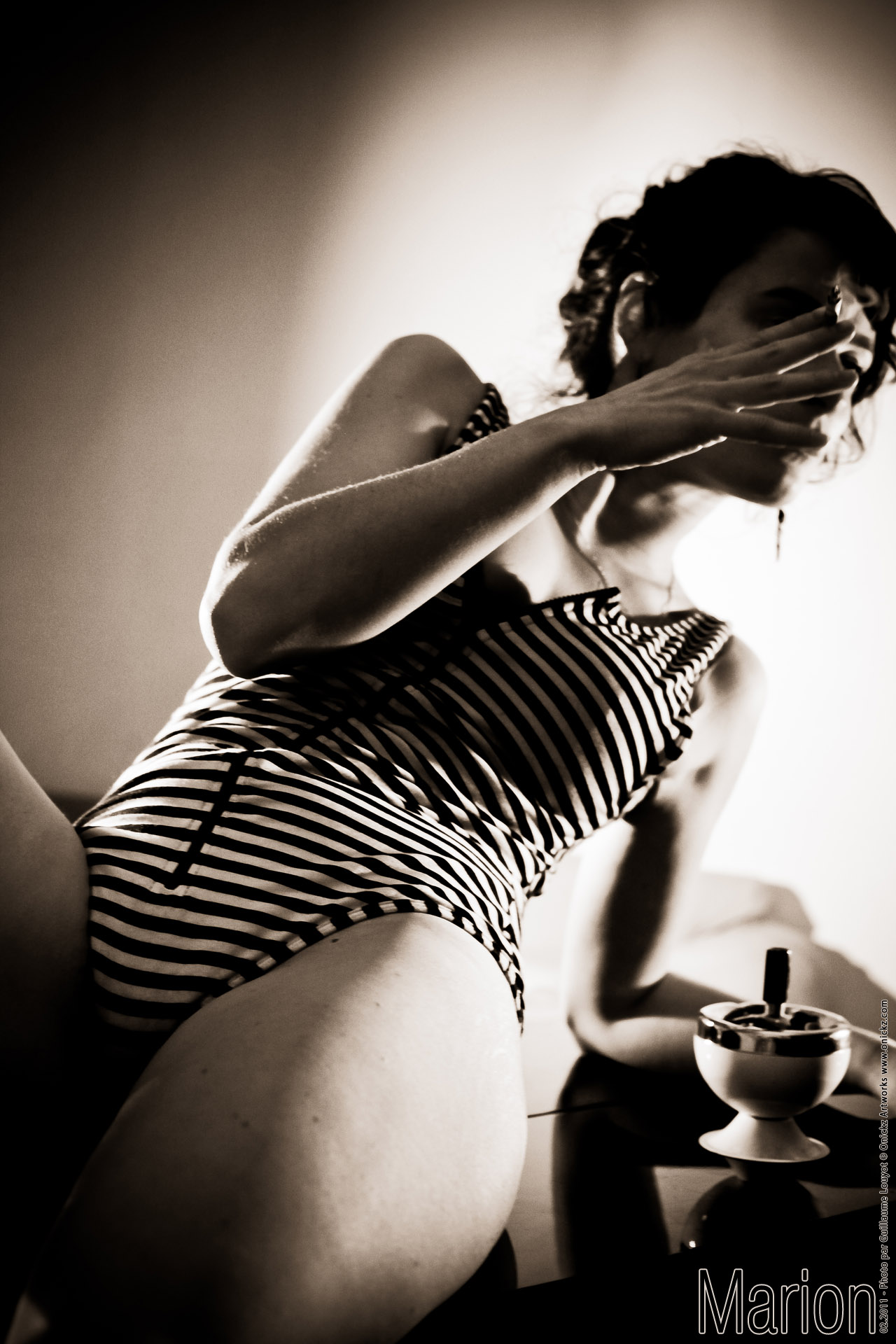 Portrait sensuel de Marion